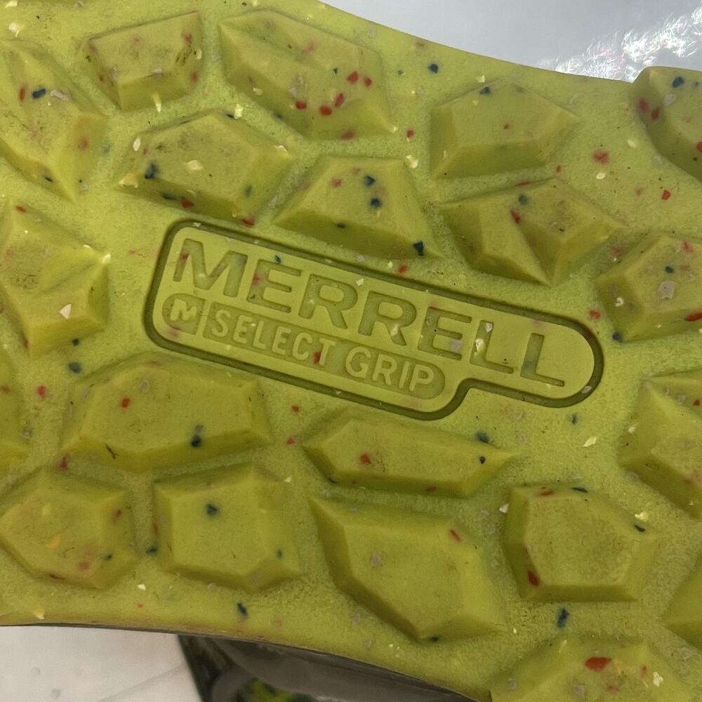 Merrell Hydro Drift Shoes Womens Size 5 Gray Green Yellow Sandals M Select Grip - Picture 8 of 11